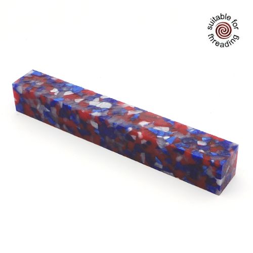 Royal Mosaic Shimmer - Minerva acrylic pen blank